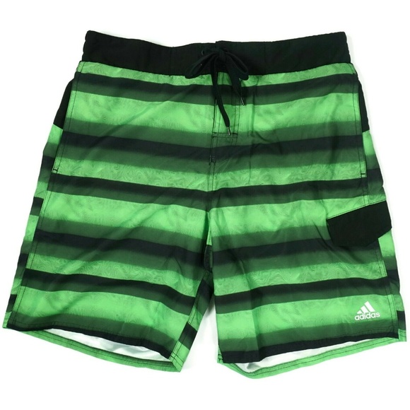 mens green swim trunks